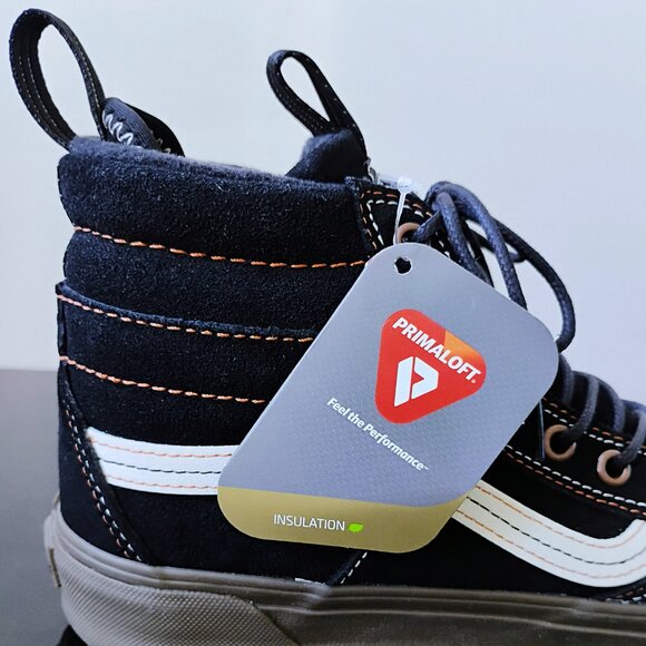 Vans Men's Sk8-Hi MTE-2 Waterproof Suede in Classic Combinations Khaki/Black - Picture 7 of 15